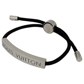 Bracelet Louis Vuitton LV Space Noir Argenté