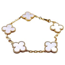 Pulseira de Berloques Vintage Alhambra Van Cleef & Arpels Outro