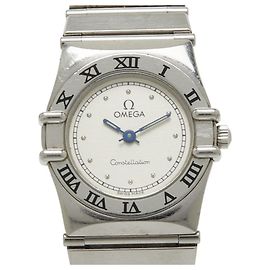Omega Constellation Watch 1570.30 Quartz Silver Dial Other
