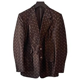Blazer Gucci 1998 FW Runway Motif Horsebit Cinza