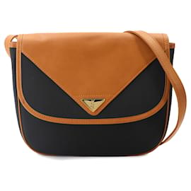 Yves Saint Laurent Schultertasche Schwarz und Braun Braun Schwarz
