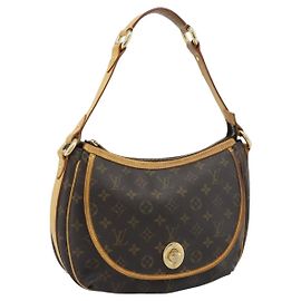 LOUIS VUITTON Monogram Tolum GM Shoulder Bag M40075 LV Auth ka5540 Monograma