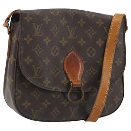 LOUIS VUITTON Monogram Saint Cloud GM Shoulder Bag M51242 LV Auth 194215 Monograma