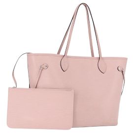Sac Cabas LOUIS VUITTON Epi Neverfull MM Rose Claire M41091 LV Auth hk3962A Autre