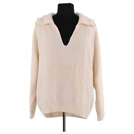 Autre Marque Pull Molli en laine écru M Écru