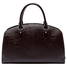 Sac à main Louis Vuitton Electric Epi Pont Neuf PM Violet Violet
