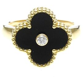 Anel Vintage Alhambra Van Cleef & Arpels Outro