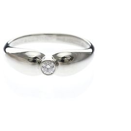 Tiffany & Co Tiffany Double Teardrop Ring aus Platin Silber