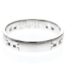 Hermès Anello Hermes Ever Hercules in oro bianco 18K Argento