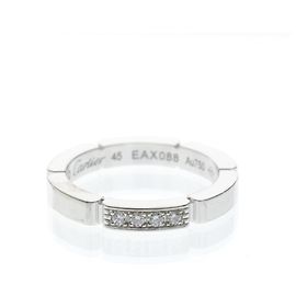 Cartier Maillon Panthère Diamantbandring Silber
