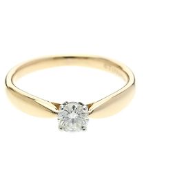 Tiffany & Co Tiffany Harmony Diamond Ring Silvery Golden
