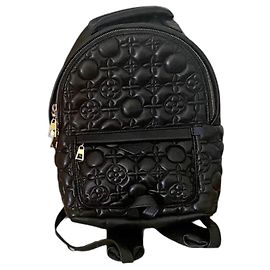 Louis Vuitton Palm Springs PM Quilted Leather Backpack Black Black