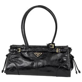 Prada Bonnie Medium Handbag Black
