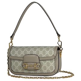 Bolsa Gucci Horsebit Bege