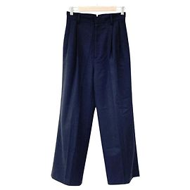 Autre Marque MUSE de Deuxieme Classe WOOL SERGE Pants Blue Navy blue