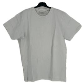 T-shirt blanc en coton Frame Denim Blanc