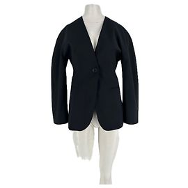 Cos Black Wool Blazer Size 36 Black
