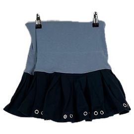 Autre Marque Blauer GLOWNY Baumwollrock Blau