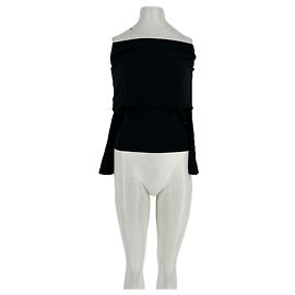 Autre Marque Camiseta de algodón negra LAMAREL Negro