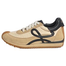 Loewe Baskets flow runner en daim marron - size 37 Marron