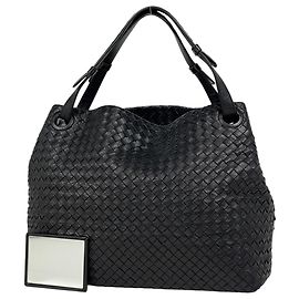 Sac cabas Bottega Veneta Intrecciato Garda Noir