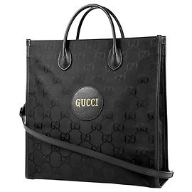 Gucci Off the Grid 2-Way Nylon Tote Bag Black
