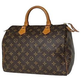 Sac à main Louis Vuitton Speedy 30 Marron