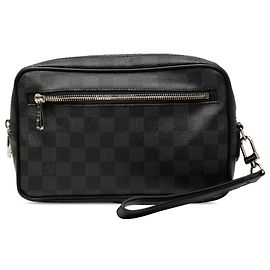 Louis Vuitton Black Damier Graphite Kasai Nero