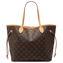 Louis Vuitton Brown Monogram Neverfull MM Brown