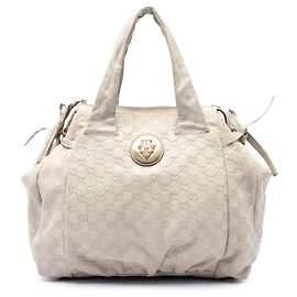 Bolsa Gucci Brown Small Guccissima Hysteria Marrom Bege