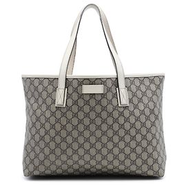 Gucci Beige Medium GG Supreme Tote Andere