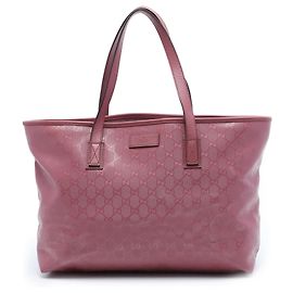 Tote Gucci Medium GG Estampada Rosa Rosa