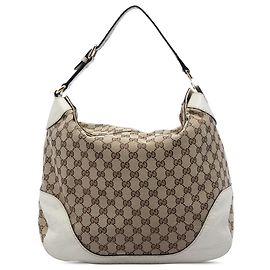 Gucci Charlotte Hobo in canvas GG beige Altro