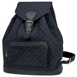 Louis Vuitton Montsouris GM Backpack Blue