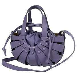 Bottega Veneta Bolsa The Shell Roxo