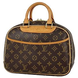 Sac à main Louis Vuitton Trouville Marron