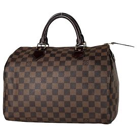 Bolsa de mão Louis Vuitton Speedy 30 Marrom