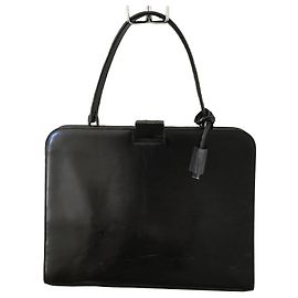 Bolso de mano Gucci Tom Ford piel charol negra Negro
