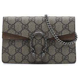Bolso bandolera Gucci Mini GG Supreme Dionysus Beige Beige