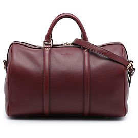 Bolsa Satchel Louis Vuitton Sofia Coppola SC MM em couro de bezerro vermelha Vermelho