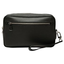 Clutch Louis Vuitton Epi Neo Hoche Nera Nero