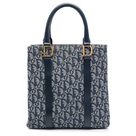 Sac cabas Diorissimo Trotter Canvas bleu Dior Bleu