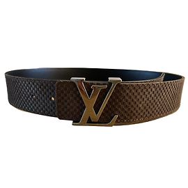 Cinto Louis Vuitton Damier Infini Marrom
