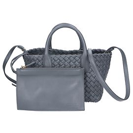 Sac à main Bottega Veneta Intrecciato Mini Cabas Marron