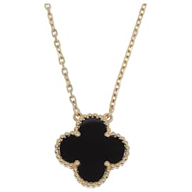 Van Cleef & Arpels Vintage Alhambra Onyx Necklace Other