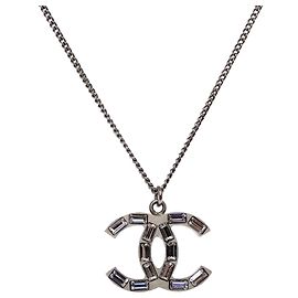 Collier Chanel Coco Mark avec strass Autre