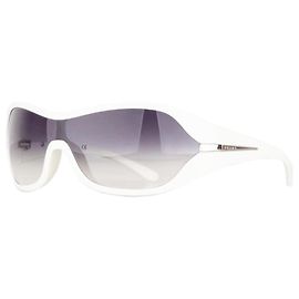 Gafas de sol máscara deportiva Prada 2000s 'SPR12G' Blanco