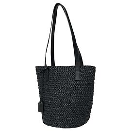 Sac cabas Saint Laurent Panier Small Noir