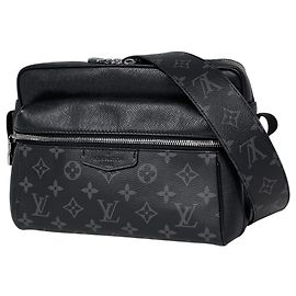Louis Vuitton Outdoor Messenger PM Shoulder Bag Black