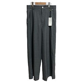 Autre Marque Calças largas de lã Grace Class Marrom